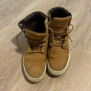 Timberland Women's High-top Sneakers, Wheat Nubuck Yellow